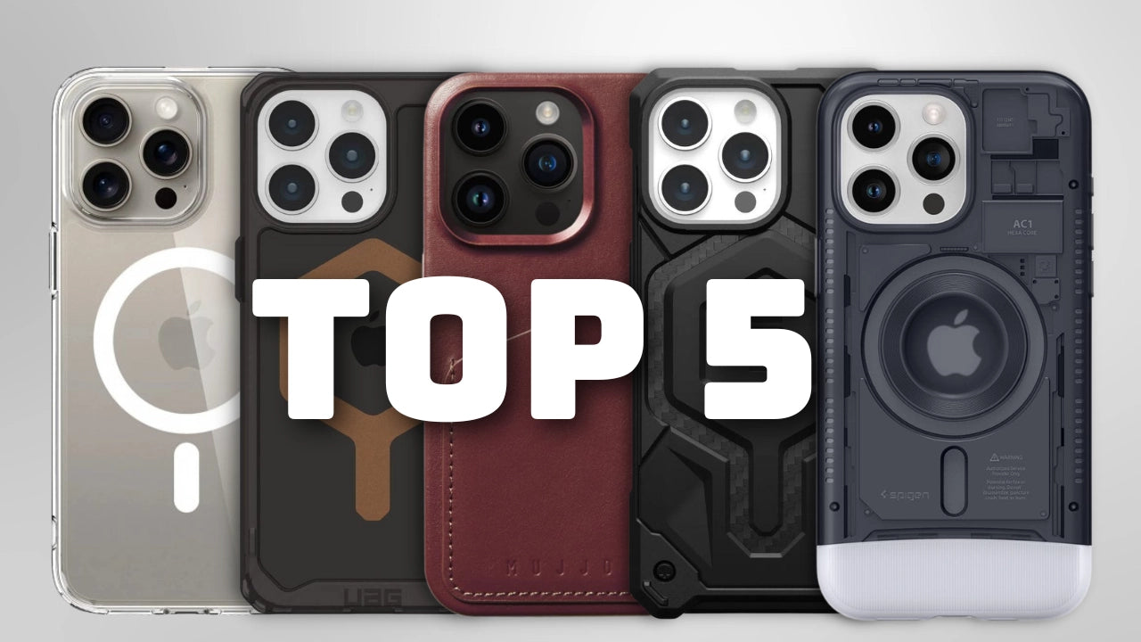 Die 5 besten Schutzhüllen für das iPhone 15 Pro Max