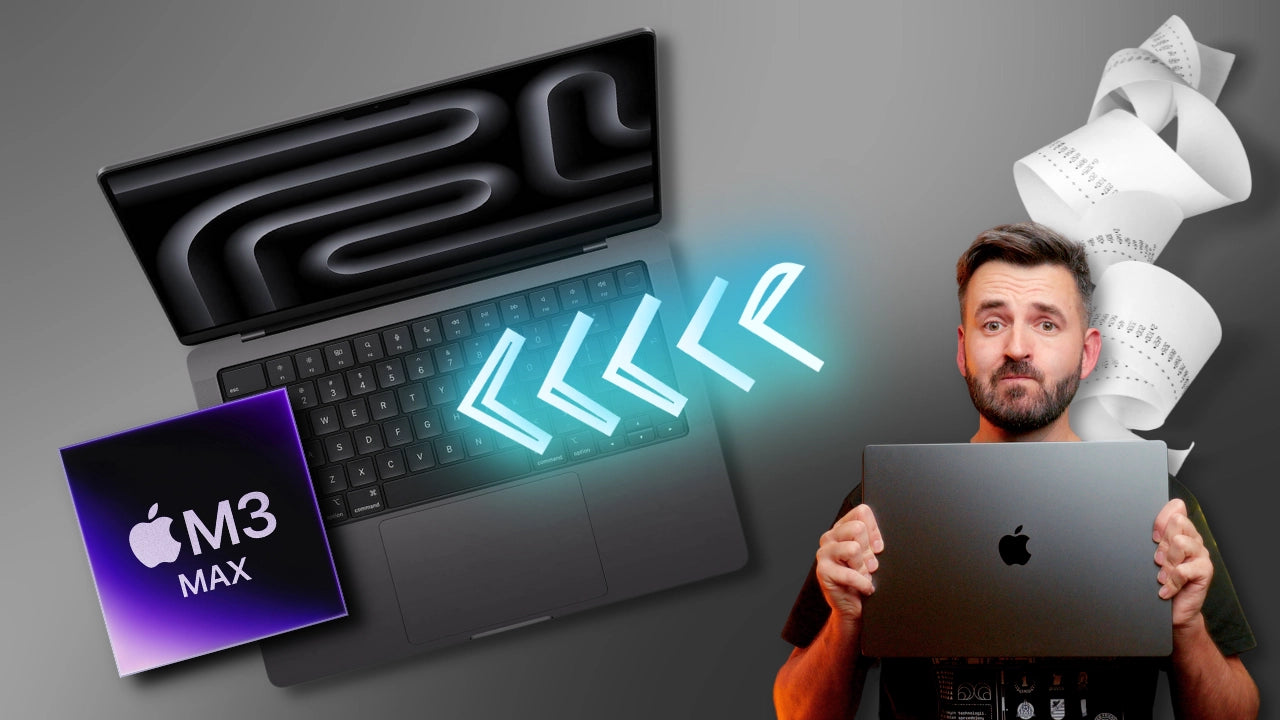 APPLE MACBOOK PRO 16" M3 MAX: Ich bin auf den Kopf gefallen und habe das teuerste gekauft ...