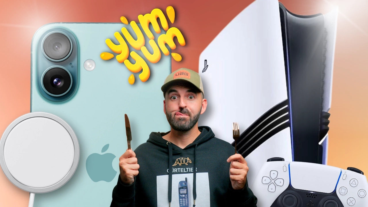 Billiges iPhone 16 und teures Sony, also aufgewärmte Schnitzel, es kann losgehen!