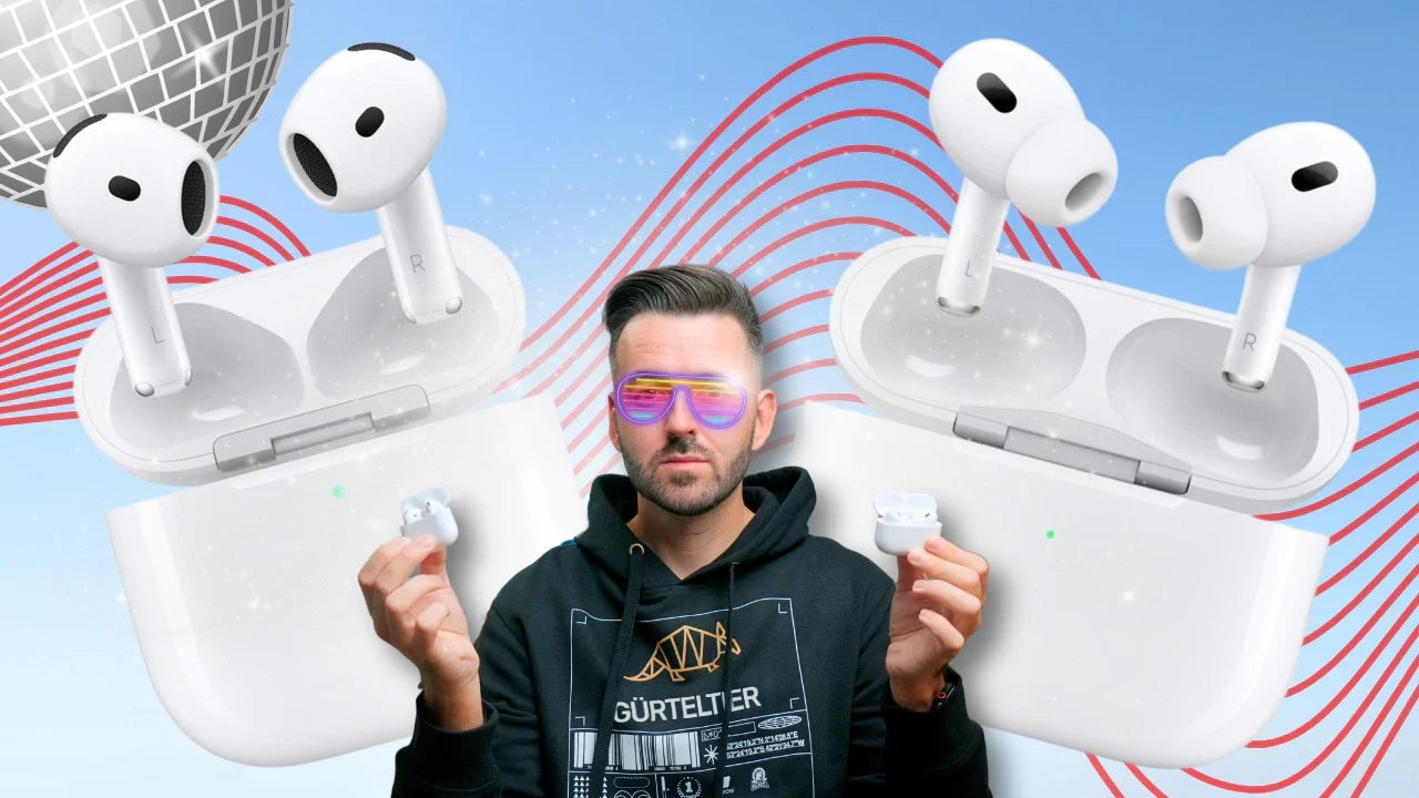 Apple AirPods 4 Test: Lohnt es sich, für ANC oder Pro 2 extra zu bezahlen?