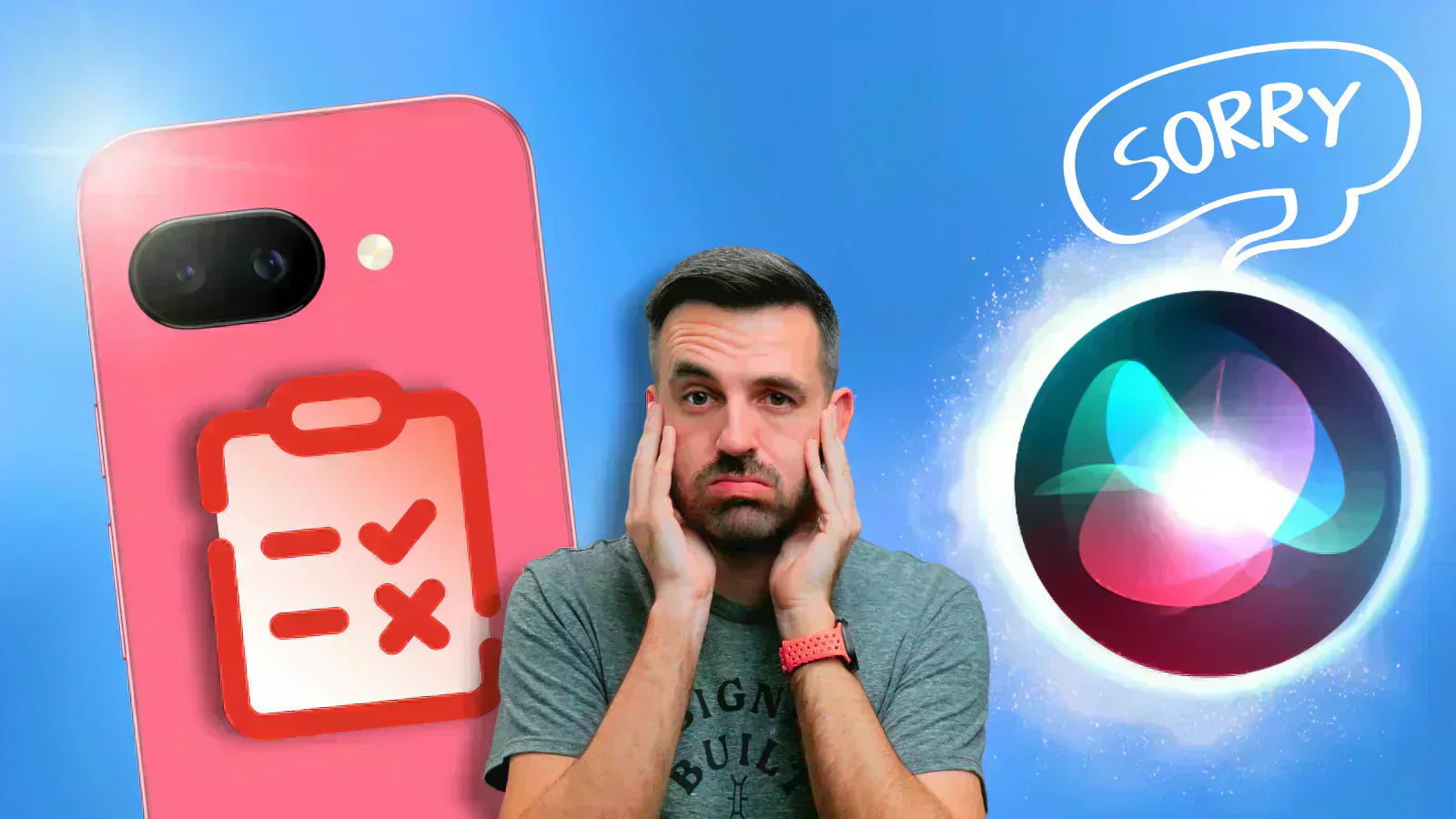 Google Pixel 9a vorübergehend eingestellt, aber Siri ist immer noch dumm wie ein Ziegelstein