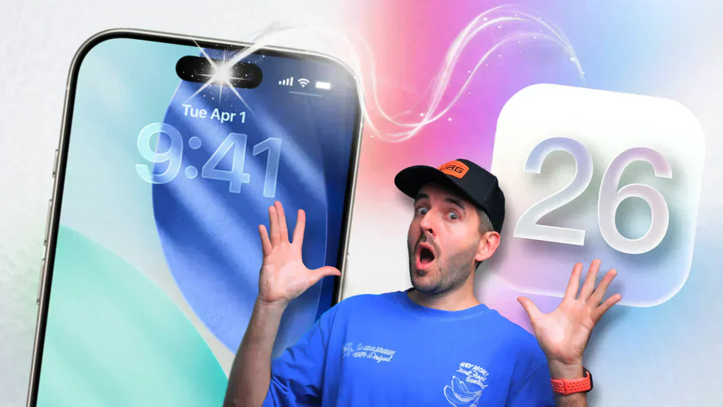 Apple erfindet Flüssigglas und stellt offiziell iOS 26 vor!