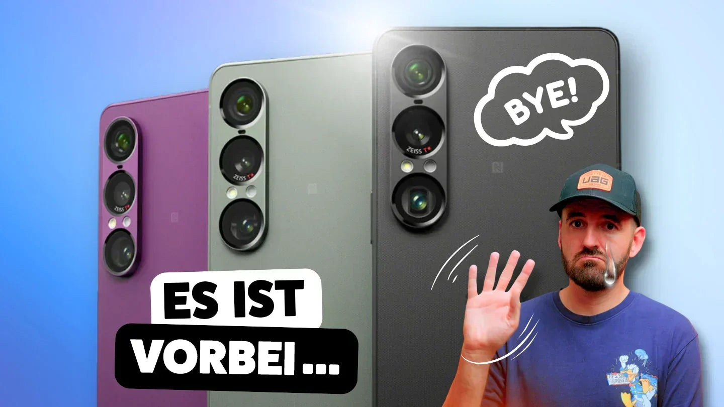 Es ist vorbei. Sony zieht sich aus dem Smartphone-Markt zurück.