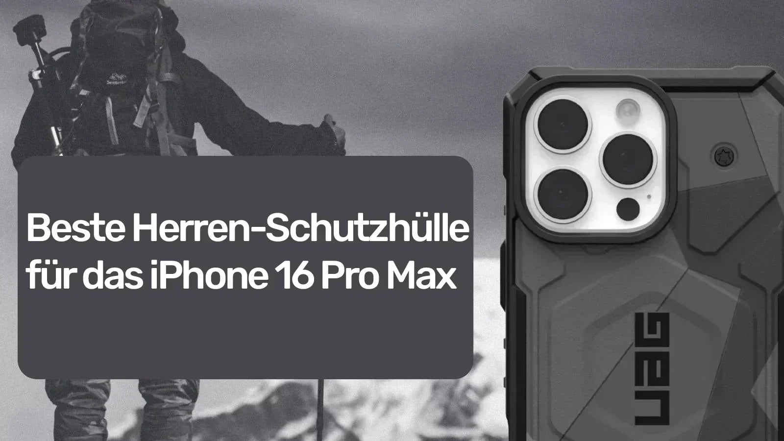 Die beste iPhone 16 Pro Max Hülle für Jungen – solider Schutz und modernes Design