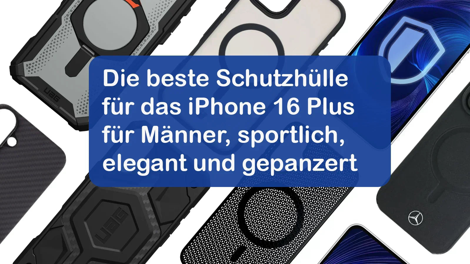 iPhone 16 Plus Hülle für den Freund – Sportlich, elegant und robust