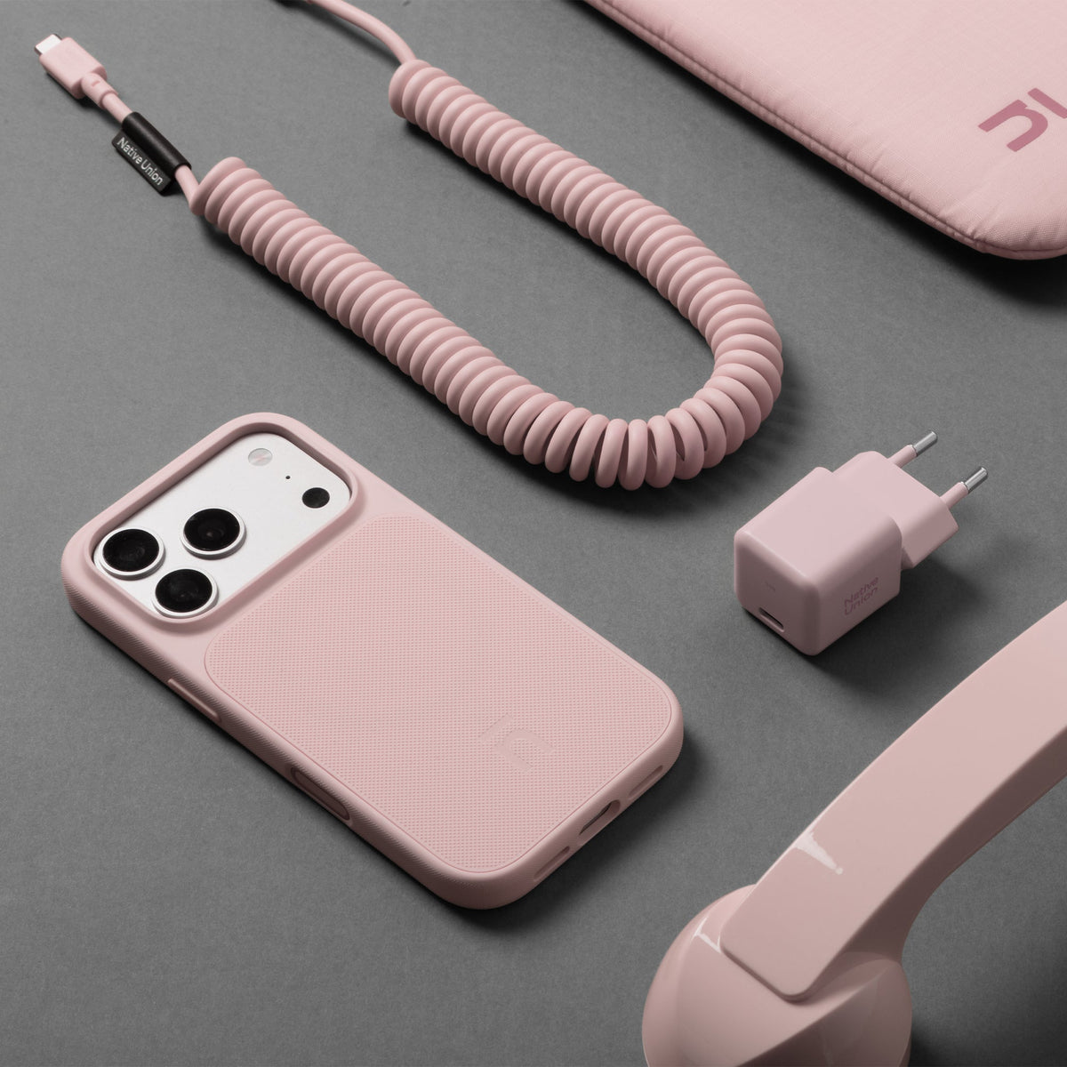 Handyhülle für iPhone 18 Pro Max, Native Union Neo Case MagSafe, Rosa (3/5)