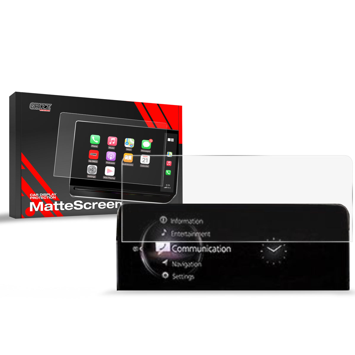 Matte Autodisplayfolie für Mazda CX-5 2 10,25" (2021-2026), Grizz Protector