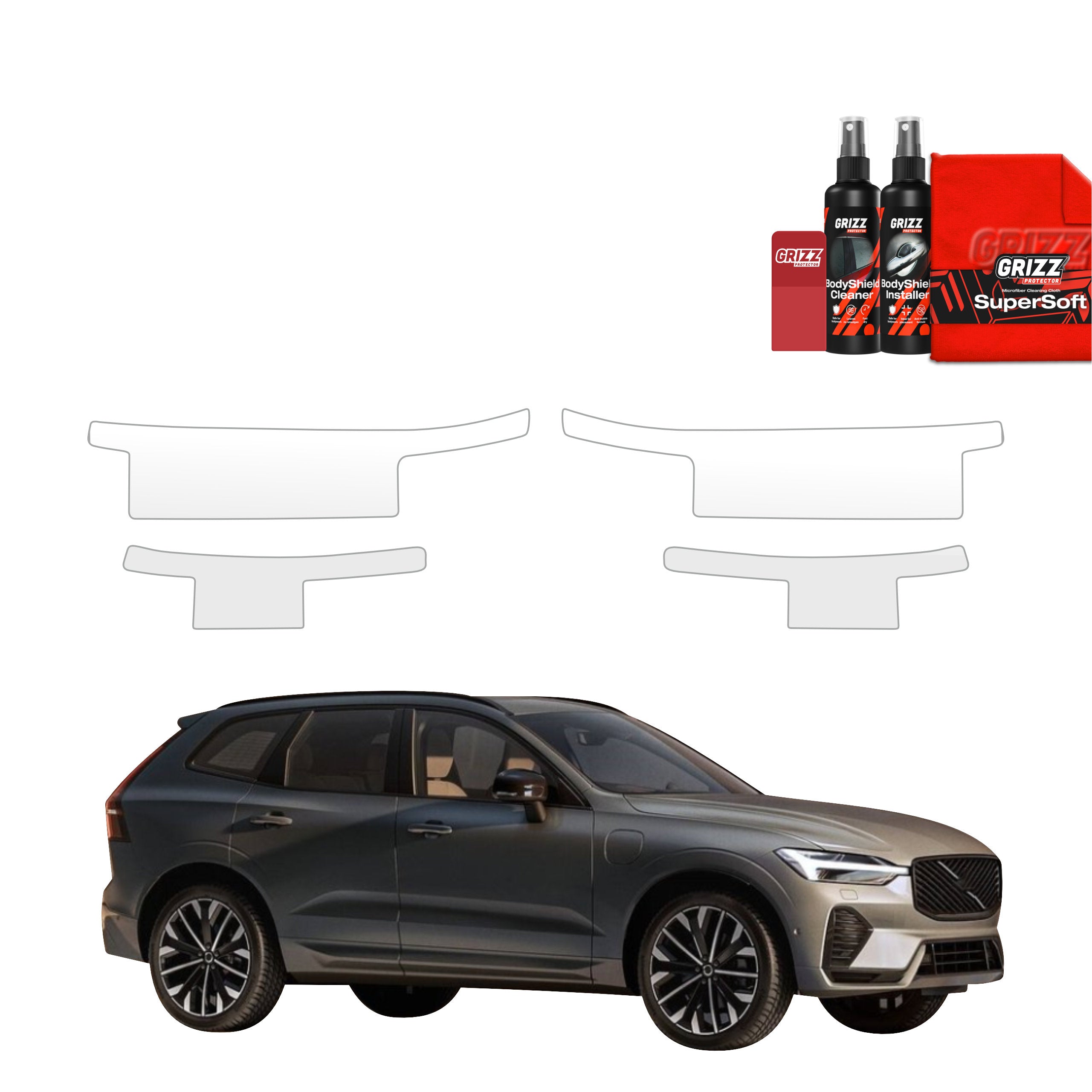 4in1 Schutzfolie Grizz Protector für Schweller - Volvo XC60 (2025-2026)