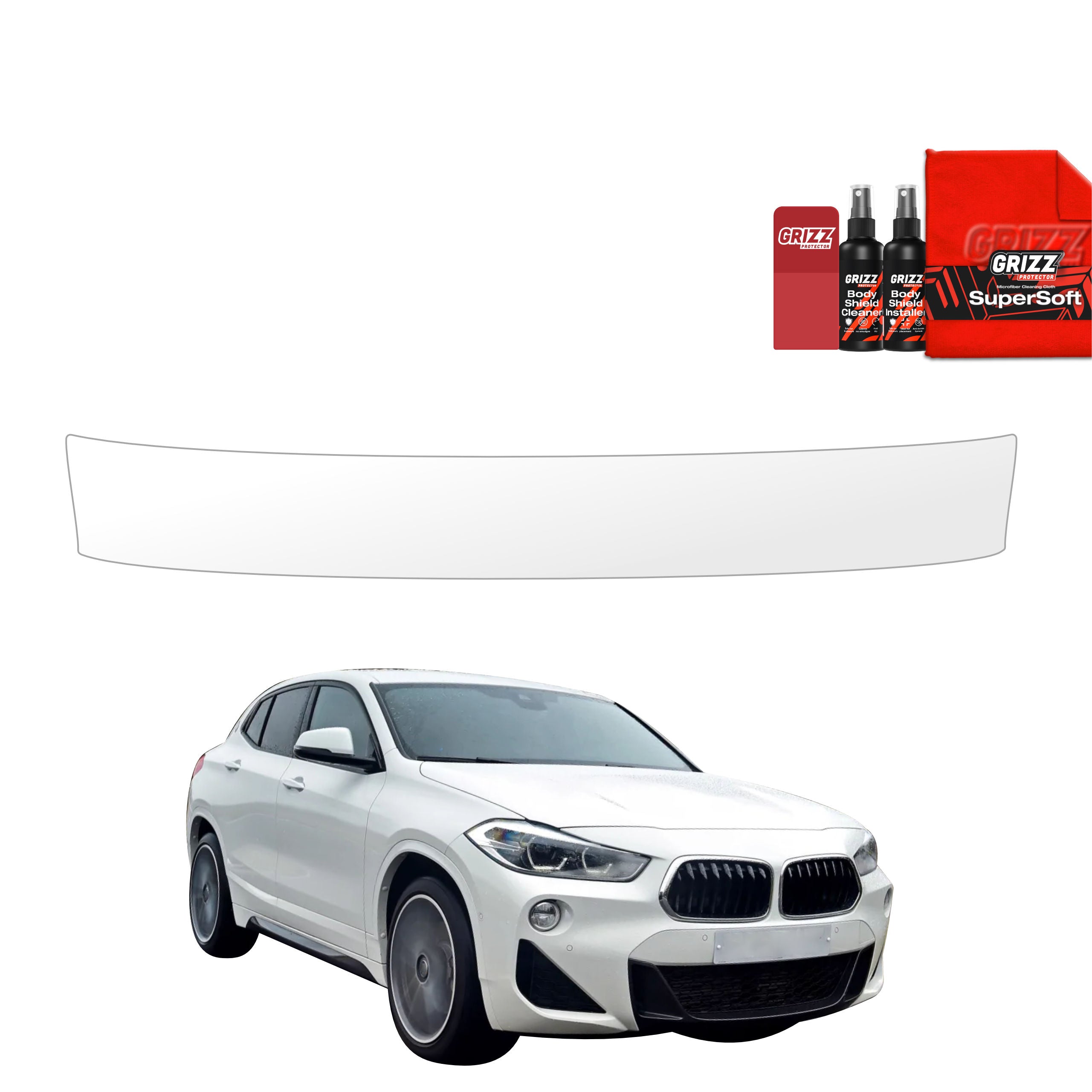 Schutzfolie Grizz Protector für Ladekante - BMW X2 (2017-2023)