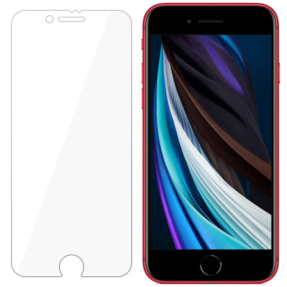 Hybridglas 3mk Flexible Glass für iPhone SE 2022/2020 transparent