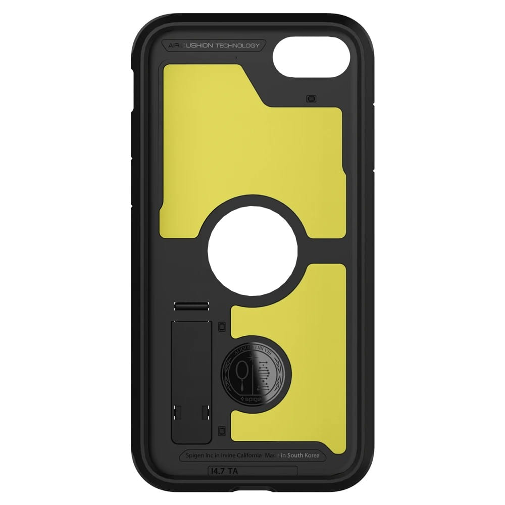 Schutzhülle Spigen Tough Armor für iPhone SE 2022/2020 schwarz