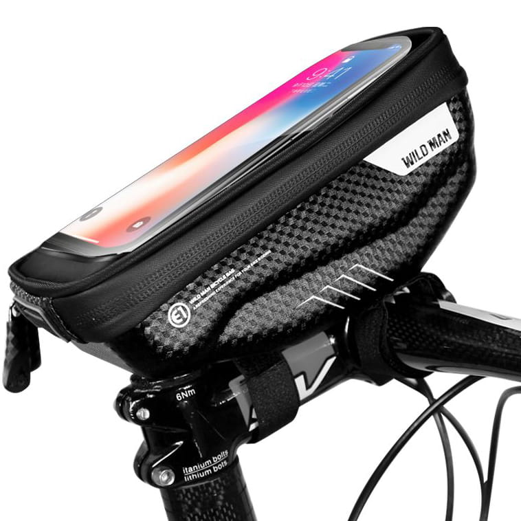 Fahrrad Lenkertasche WildMan HardPouch "S" schwarz