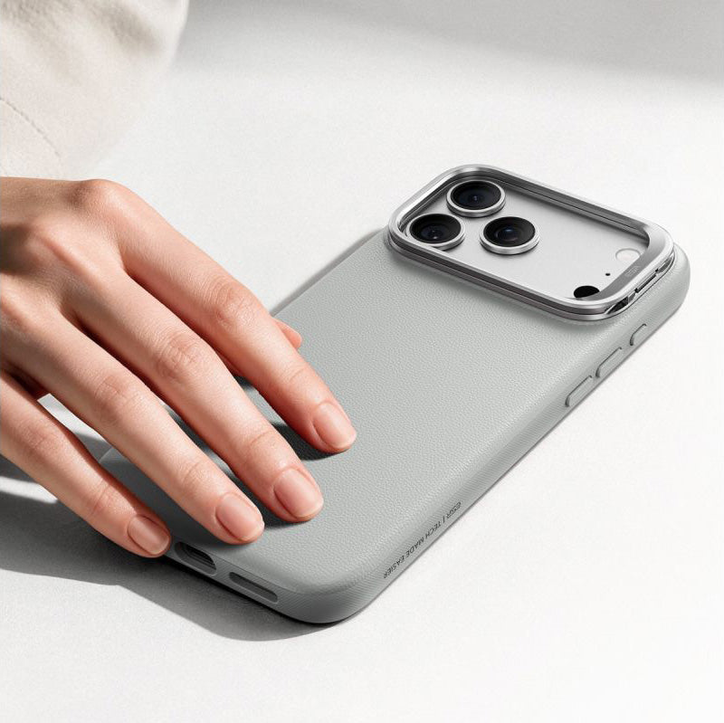 Handyhülle für iPhone 18 Pro Max / 17 Pro Max, ESR Atelier Kickstand mit MagSafe, Grau (9/9)