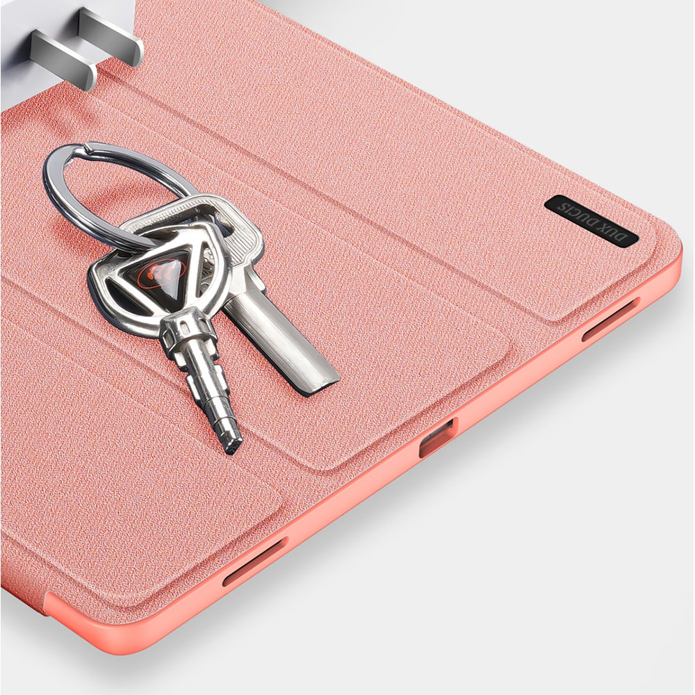 Schutzhülle mit Klappe für Galaxy Tab S12 Plus, Dux Ducis Domo, Rosa (10/13)