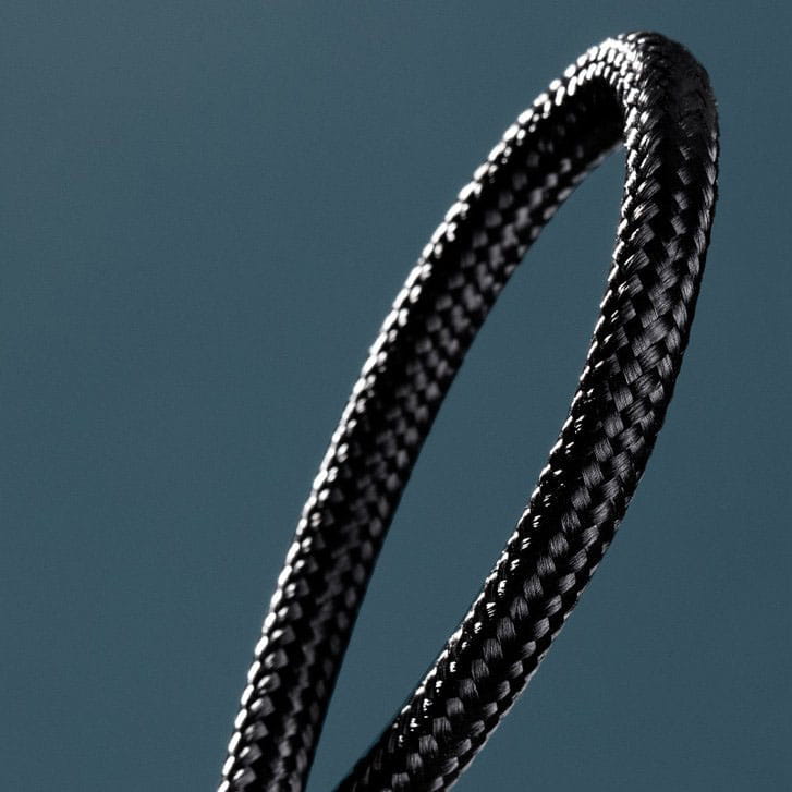 Kabel Baseus Cafule 100W 5A USB-C für USB-C, Schwarz-Rot