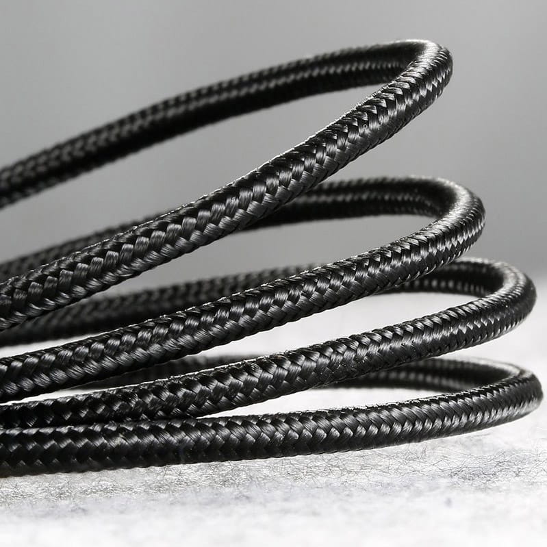 Kabel Baseus Cafule 1.5A USB-A für microUSB 2m, Schwarz-Rot