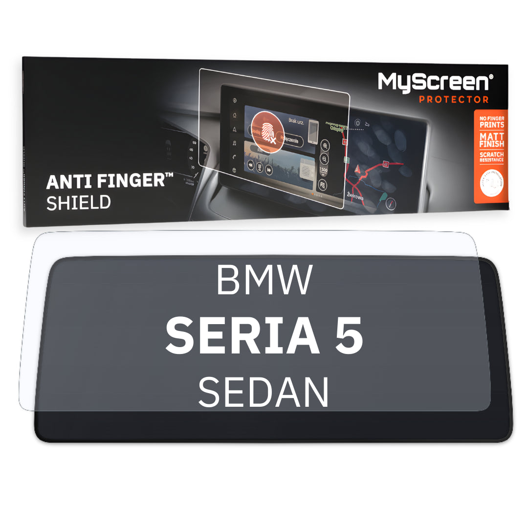 Autofolie für das Hauptdisplay, MyScreen Anti Finger Shield für BMW SERIA 5 VII (G30-G31) (2020-2026), matt
