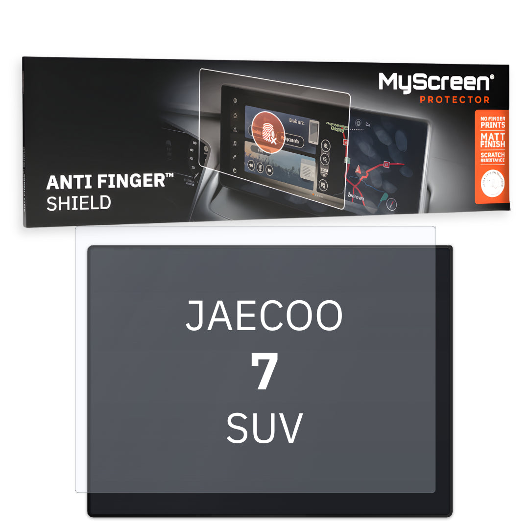 Autofolie für das Hauptdisplay, MyScreen Anti Finger Shield für JAECOO 7 URBAN I (2023-2026), matt