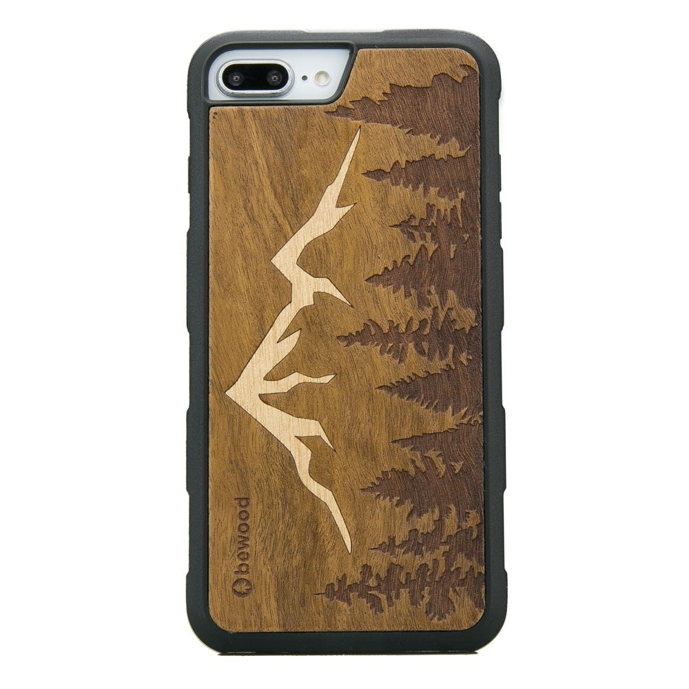 Holzhülle für iPhone 8 Plus / 7 Plus / 6S Plus / 6 Plus, Bewood Imbuia-Gebirge