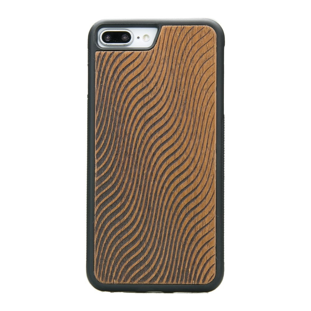 Holzhülle für iPhone 8 Plus / 7 Plus, Bewood Merbauwellen