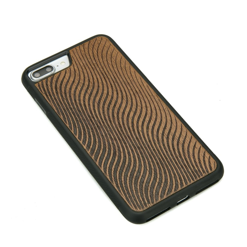 Holzhülle für iPhone 8 Plus / 7 Plus, Bewood Merbauwellen