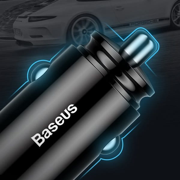 Autoladegerät Baseus Circular Mini 30W, 5A ,2x USB-A, schwarz