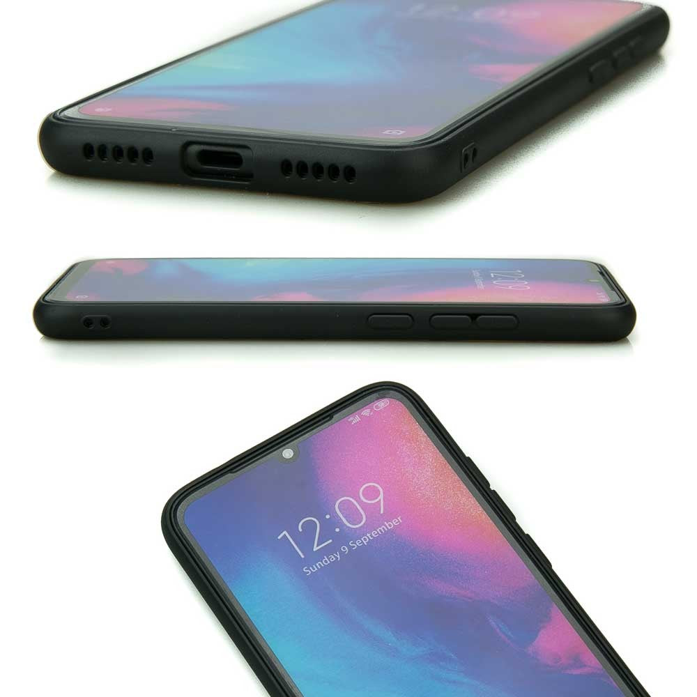 Holzhülle für Xiaomi Redmi Note 7, Bewood Imbuia-Gebirge