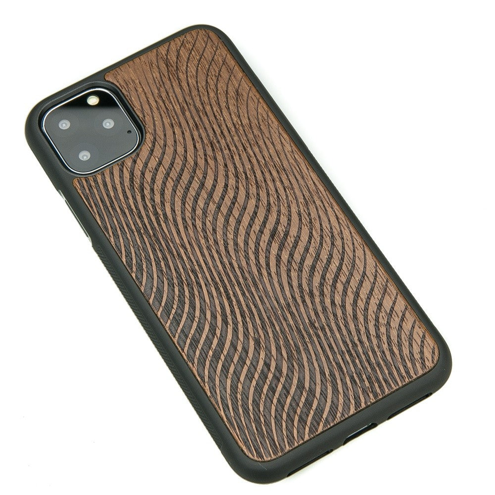 Holzhülle für iPhone 11 Pro Max, Bewood Merbauwellen