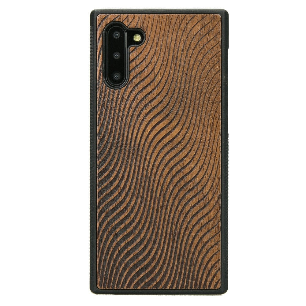 Holzhülle für Galaxy Note 10, Bewood Merbauwellen