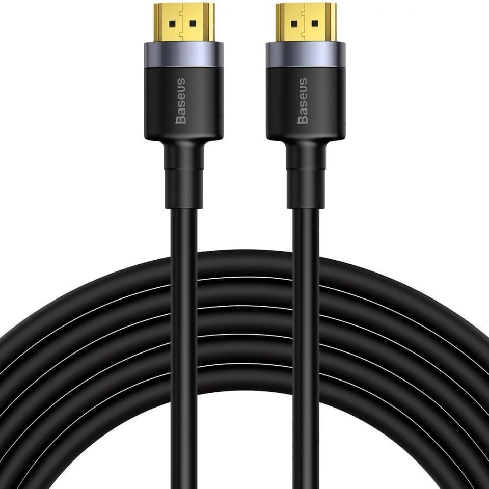 Kabel Baseus Cafule HDMI 2.0 Full HD 4K/60Hz 18Gb/s, 5m, Schwarz