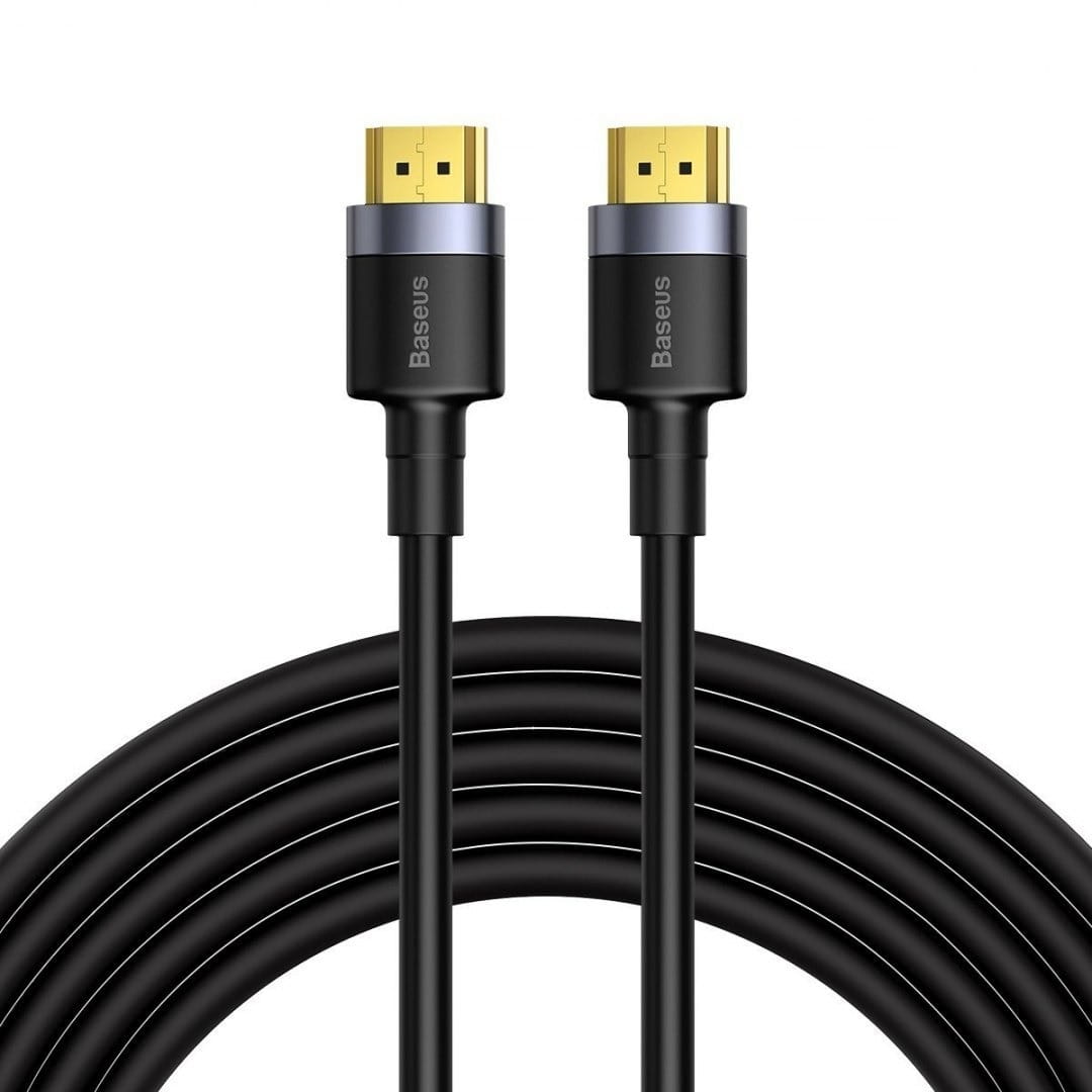 Kabel Baseus Cafule HDMI 2.0 Full HD 4K/60Hz 18Gb/s, 5m, Schwarz