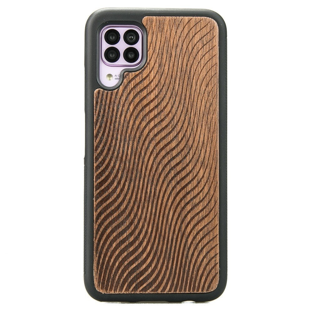 Holzhülle für Huawei P40 Lite, Bewood Merbauwellen