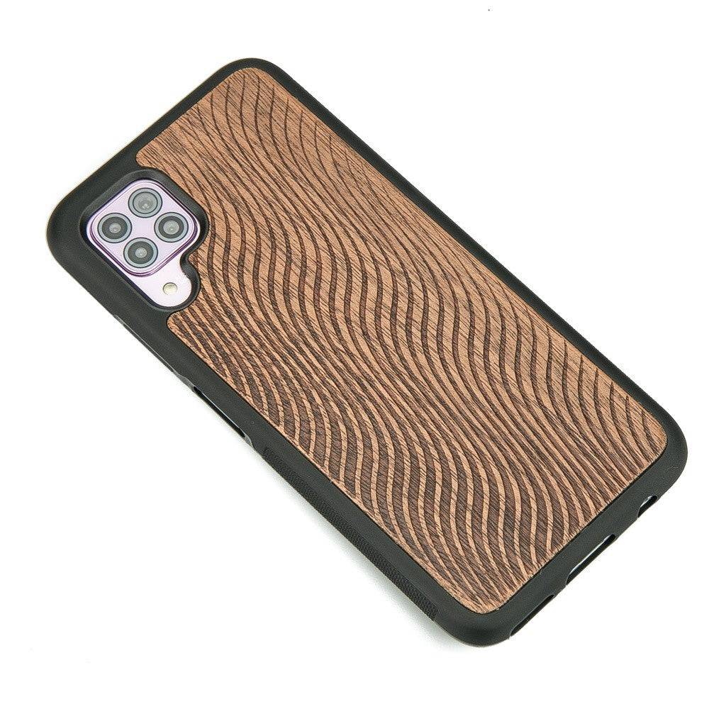 Holzhülle für Huawei P40 Lite, Bewood Merbauwellen