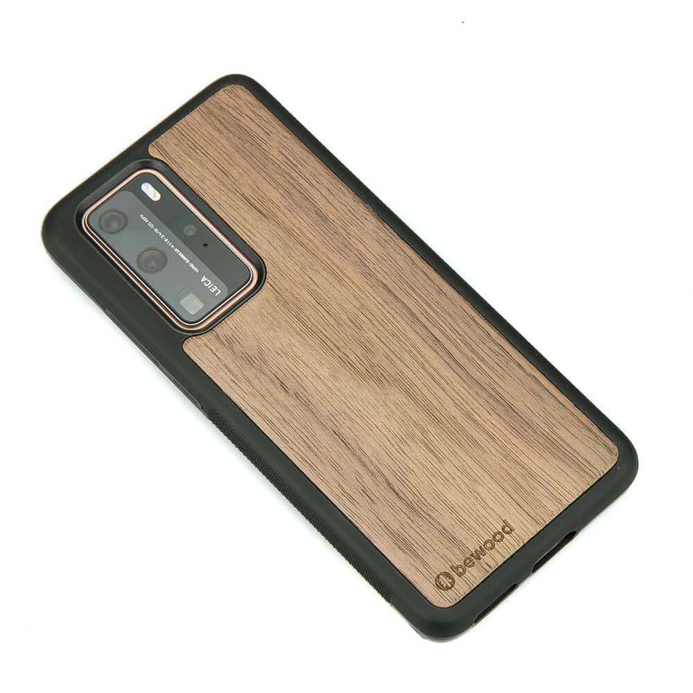 Holzhülle für Huawei P40 Pro, Bewood Amerikanischer Nussbaum
