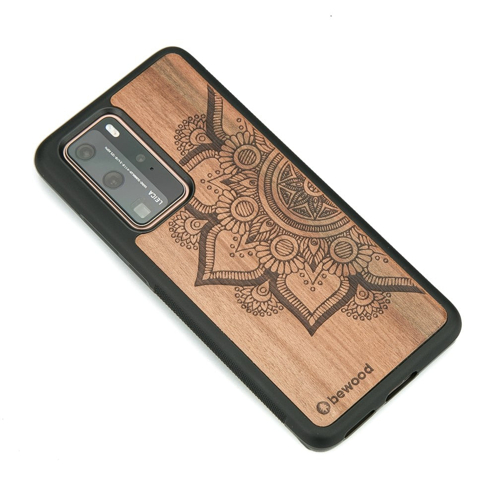 Holzhülle für Huawei P40 Pro, Bewood Apfelbaum Mandala