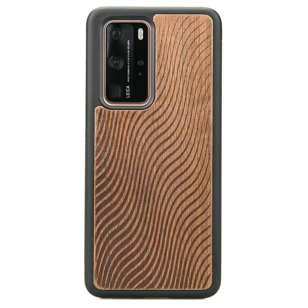 Holzhülle für Huawei P40 Pro, Bewood Merbauwellen