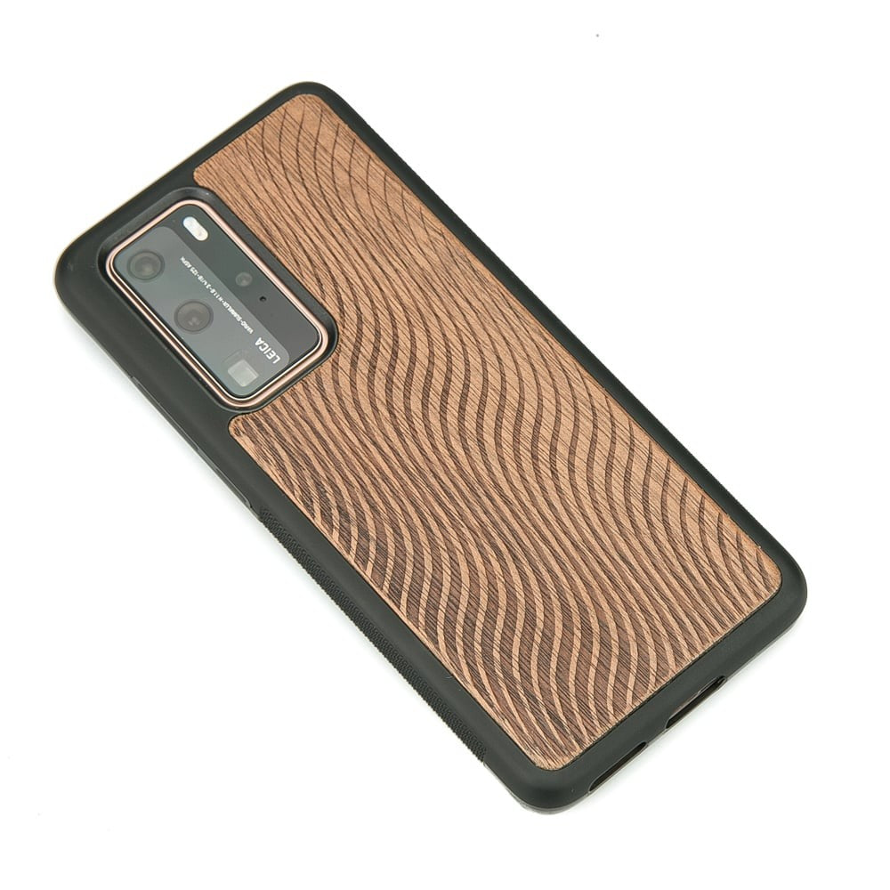 Holzhülle für Huawei P40 Pro, Bewood Merbauwellen
