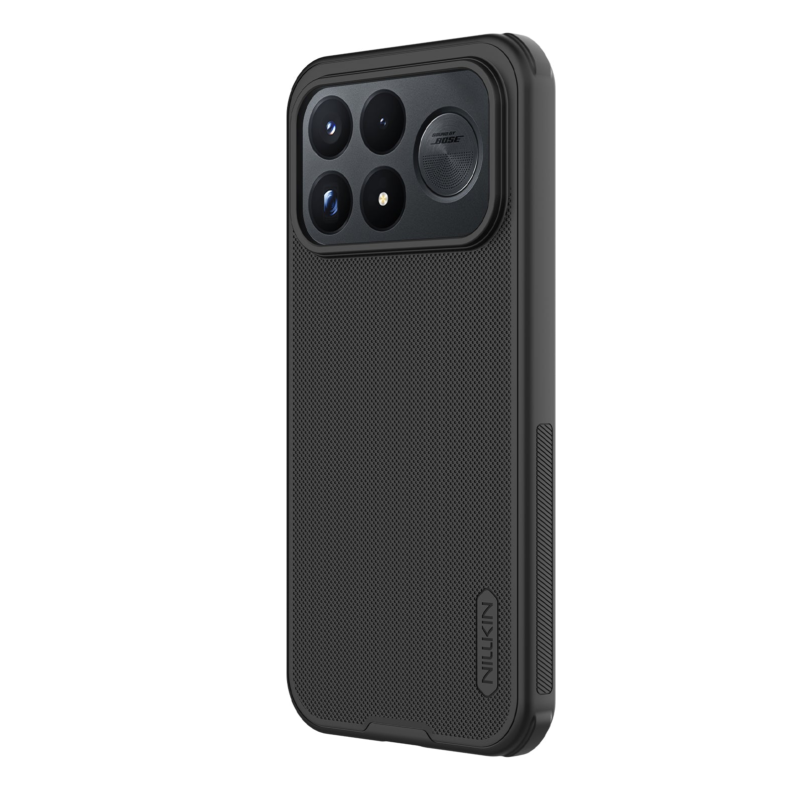 Handyhülle für Xiaomi POCO F9 Pro, Nillkin Frosted Shield Pro Magnetic mit MagSafe, Schwarz (2/6)