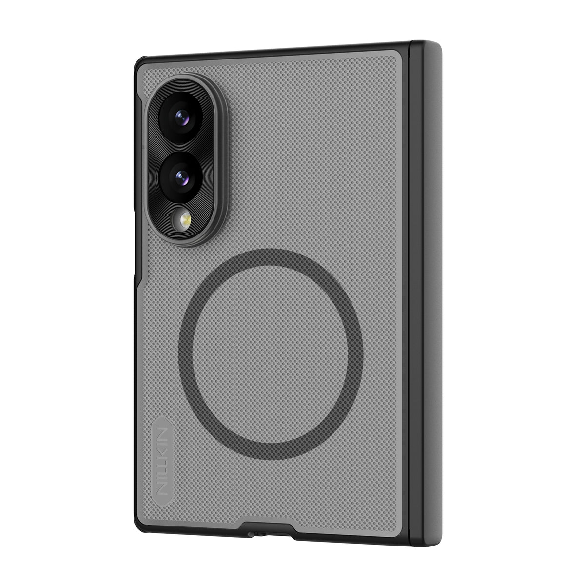Handyhülle für Galaxy Z Fold8, Nillkin Super Frosted Shield Fold Magnetic, Geräuchert mit schwarzem Rahmen (3/5)