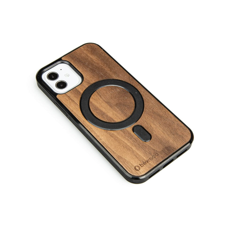 Holzhülle für iPhone 12 Pro / 12, Bewood Amerikanischer für MagSafe