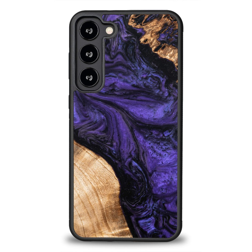 Holzhülle für Galaxy S23 Plus, Bewood Unique Violet