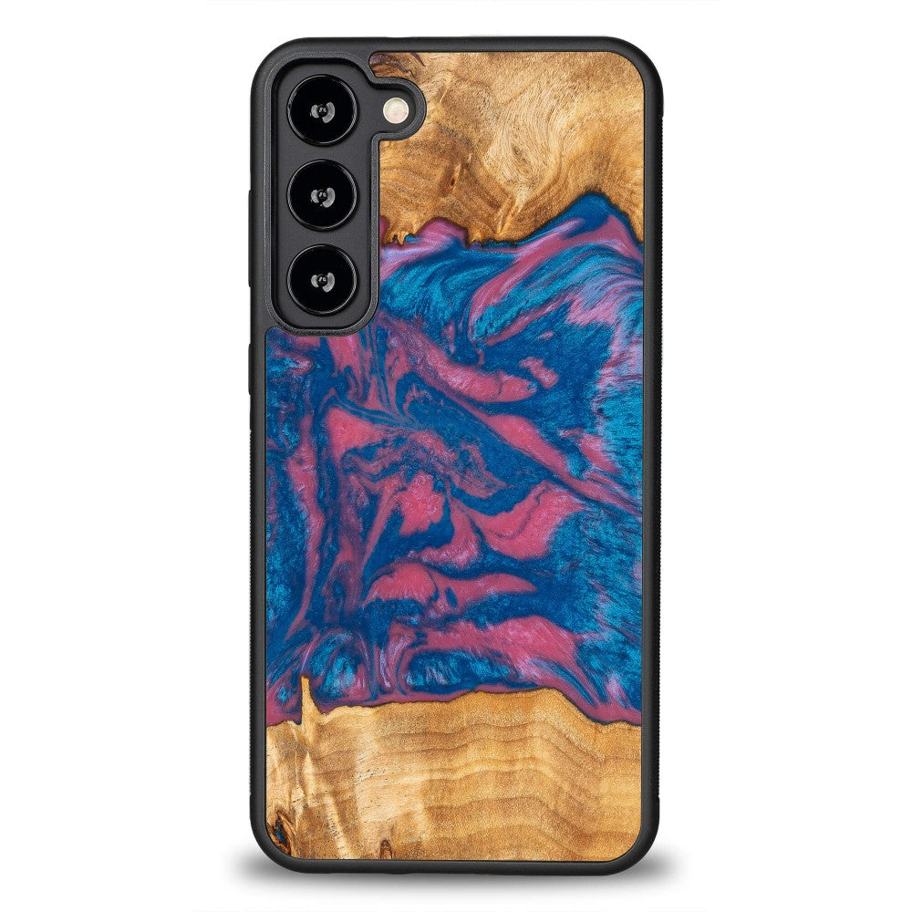 Holzhülle für Galaxy S23 Plus, Bewood Unique Neons Vegas