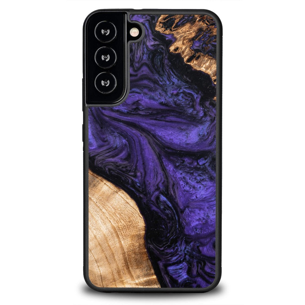 Holzhülle für Galaxy S22 Plus, Bewood Unique Violet