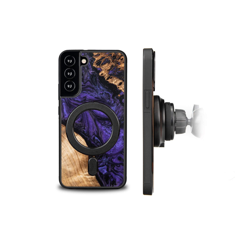 Holzhülle für Galaxy S22 Plus, Bewood Unique Violet