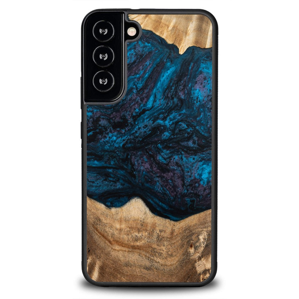 Holzhülle für Galaxy S22 Plus, Bewood Unique Planets Neptun