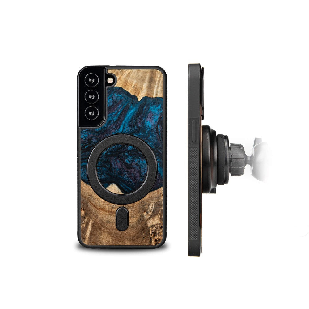 Holzhülle für Galaxy S22 Plus, Bewood Unique Planets Neptun