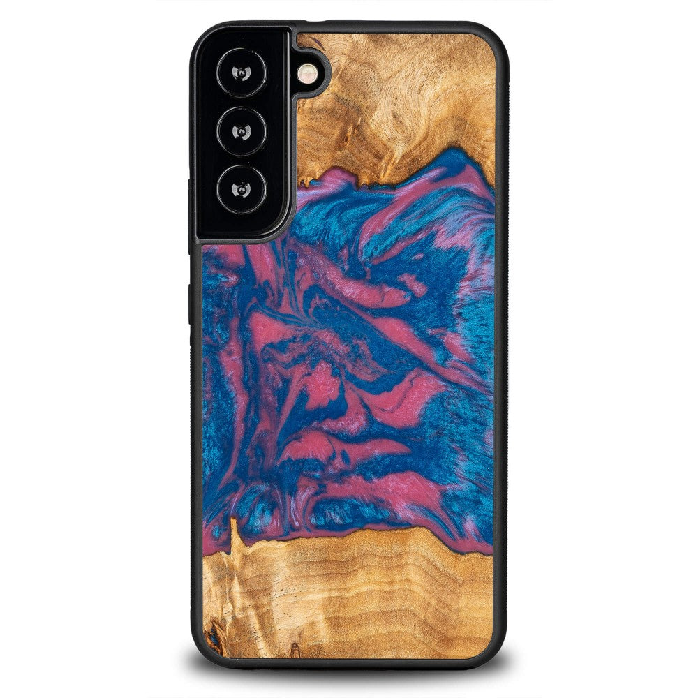 Holzhülle für Galaxy S22 Plus, Bewood Unique Neons Vegas