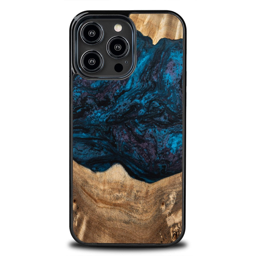 Holzhülle für iPhone 14 Pro Max, Bewood Unique Planets Neptun