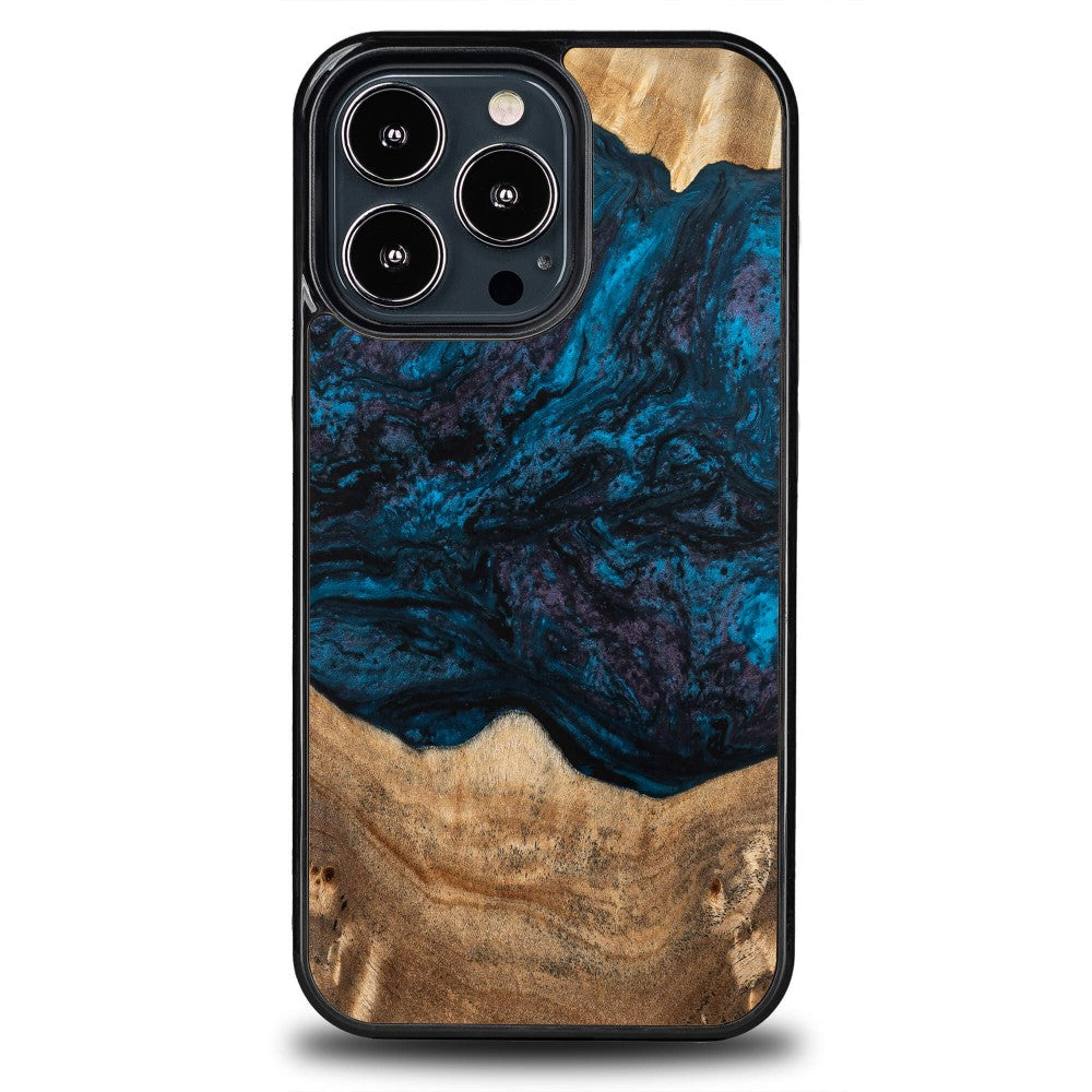 Holzhülle für iPhone 13 Pro, Bewood Unique Planets Neptun