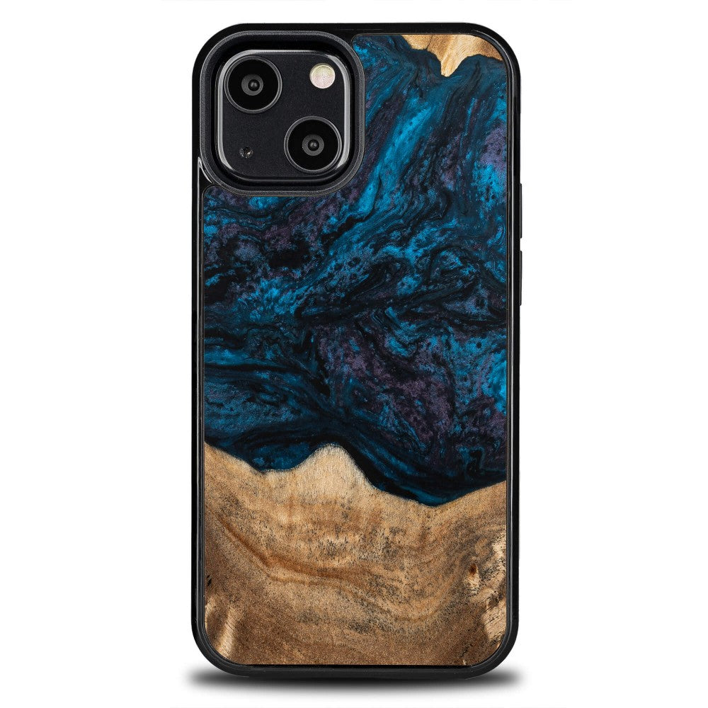 Holzhülle für iPhone 13 Mini, Bewood Unique Planets Neptun